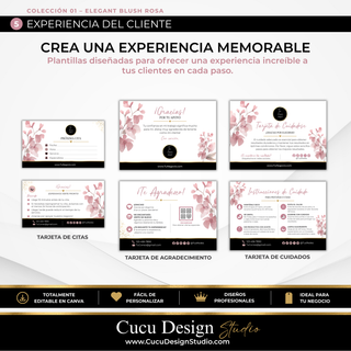 Plantillas para mejorar la experiencia del cliente en un negocio de belleza