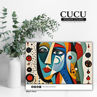 Thank you card, thank you card templates, canva thank you cards, abstract thank you card, spanish thank you card, gracias por su compra, tarjetas para el cliente, tarjetas de agradecimiento, small business thank you cards, Spanish small business thank you cards