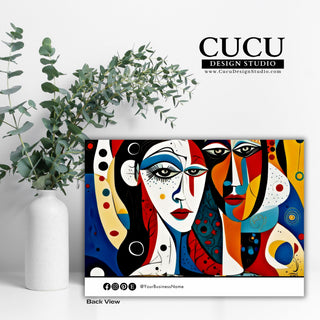 Thank you card, thank you card templates, canva thank you cards, abstract thank you card, spanish thank you card, gracias por su compra, tarjetas para el cliente, tarjetas de agradecimiento, small business thank you cards, Spanish small business thank you cards