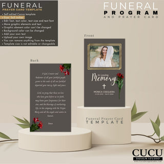 Prayer Cards, Memorial Prayer Cards, Catholic Prayer Cards, Personalized Prayer Cards for Funeral, Prayer Cards Catholic, Funeral Card, Spanish Prayer Cards, Spanish Memorial Prayer Cards, Spanish Catholic Prayer Cards, Spanish Personalized Prayer Cards for Funeral, Spanish Prayer Cards Catholic, Spanish Funeral Card, cucu design studio