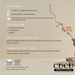 Canva Funeral Program y Funeral Prayer Card Template | FP101_Esp