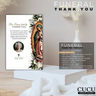 Tarjeta de difunto para editar, recordatorio de difunto, invitacion de misa para difunto, anuncio de funeral digital, invitacion para funerales en línea, plantilla de tarjeta funeraria, plantilla de tarjeta funerario, funeral celebration of life, memorial cards, celebration of life template, template funera cards, thank you for attending our family funeral, canva template funeral, editar velorio invitacion de funeral, cucu design studio