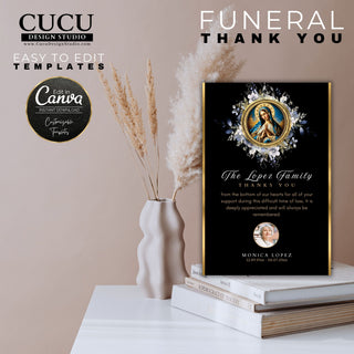 ceremony program, memorial program, order of service, Spanish funeral program template, Spanish memorial service, editable funeral program template, funeral cards, Our lady of Guadalupe, printable memorial program, floral obituary program, Prayer Cards, Memorial Prayer Cards, Catholic Prayer Cards, Personalized Prayer Cards for Funeral, Prayer Cards Catholic, Funeral Card, Spanish Prayer Cards, Spanish Memorial Prayer Cards, Spanish Catholic Prayer Cards, cucu design studio