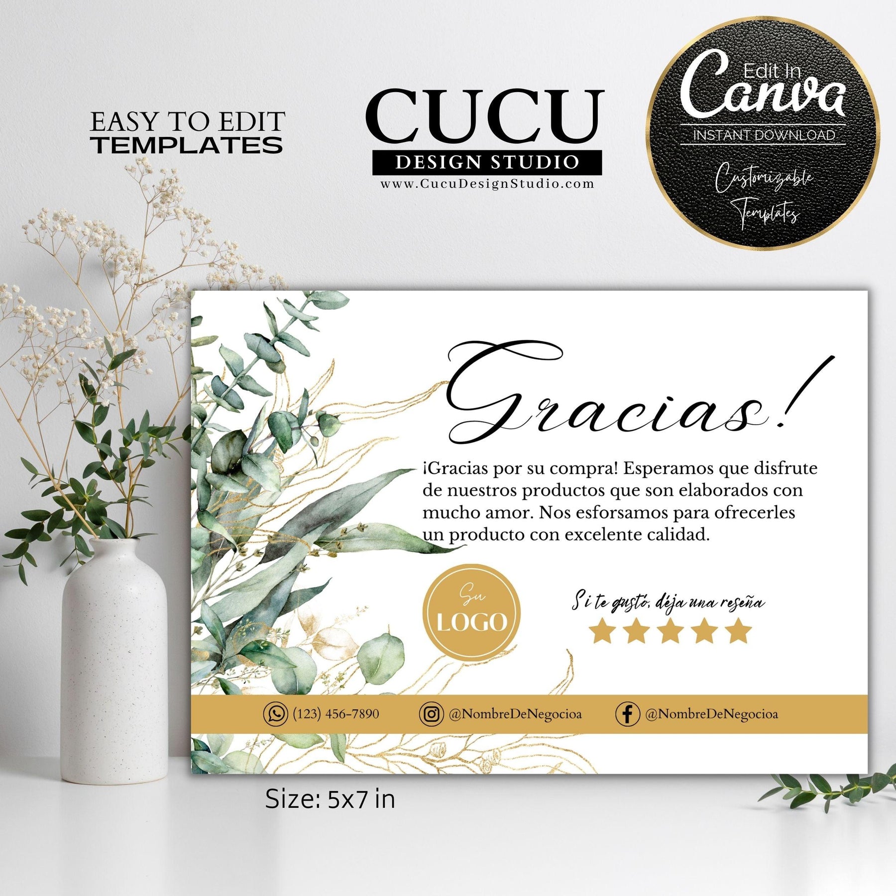 Printable Spanish Thank You Cards – Cucu Design Studio printable-spanish-thank-you-cards-cucu-design-studio