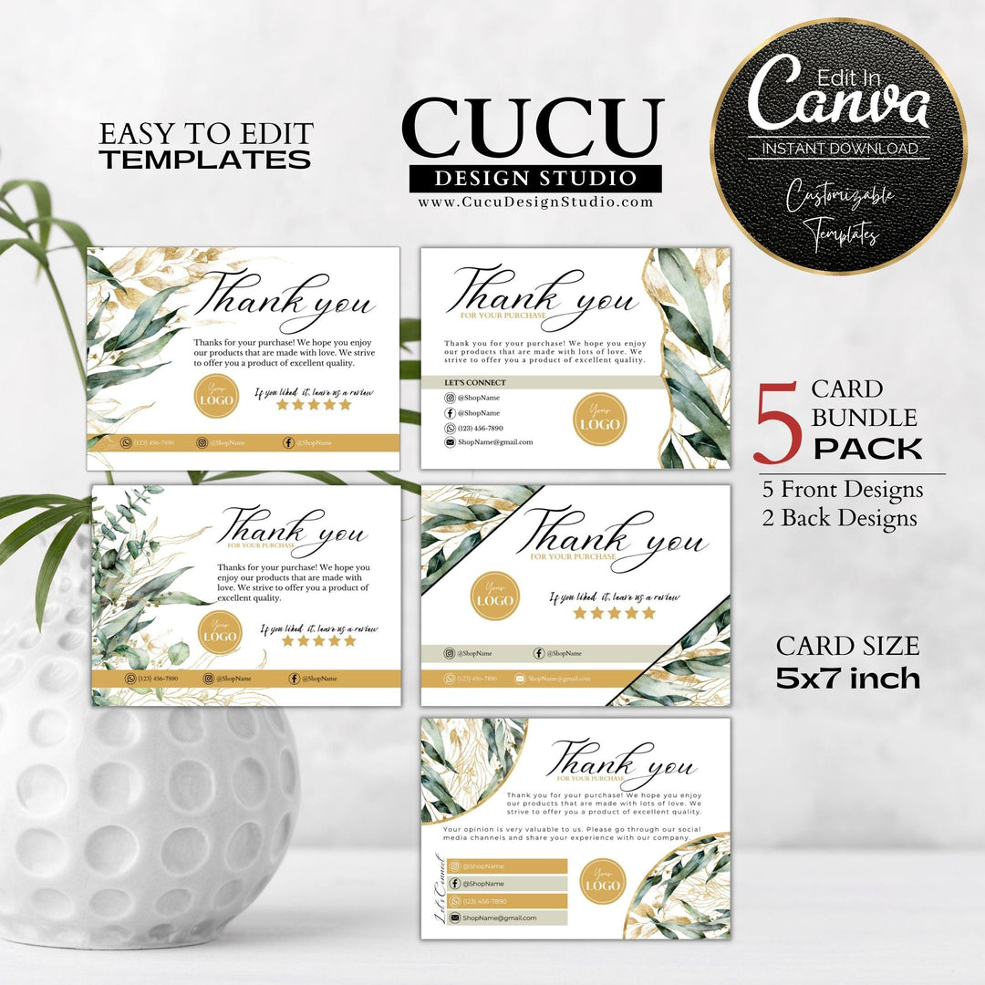 Printable Small Business Thank You Template Cards – Cucu Design Studio printable-small-business-thank-you-template-cards-cucu-design-studio