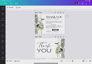 Small business thank you cards, thank you card, thank you template, thank you for your order, thank you for supporting our small business card, printable thank you cards, canva templates, canva templates, canva thank you cards, editable thank you cards, abstract thank you card, template bundle pack, thank you bundle pack, cucu design studio, easy to edit template cards