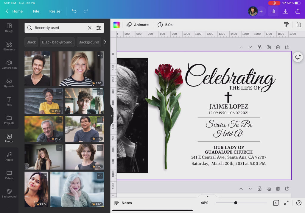 Canva template, Funeral card, Funeral template, Loss of loved one, Sympathy cards, Celebration of life, In Loving memory template  Canva funeral template, Canva funeral invitation, Canva funeral card, Canva loss of loved one template, Canva printable funeral template, Canva funeral announcement, Canva sympathy cards, Canva death card, Canva celebration of life template, Electronic Funeral Announcement, digital funeral template, Cucu Design Studio, funeral tutorial, how to edit funeral card