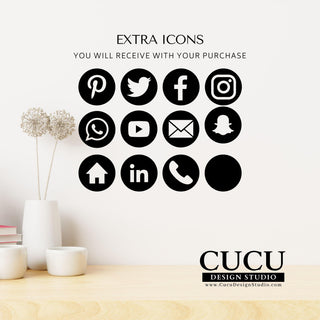 Spanish Animal Print Small Business Thank You Stickers | Canva Stickers | BTS102_Spa - Cucu Design Studio