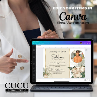 Canva funeral template, Canva funeral invitation, Canva funeral card, Canva loss of loved one template, Canva printable funeral template, Canva funeral announcement, Canva sympathy cards, Canva death card, Canva celebration of life template, Canva in Loving memory template, Canva cards, Canva templates, Funeral card online, Funeral invitation templates, In loving memory template canva, Funeral invite, Funeral card invitation online edit, Cucu Design Studio