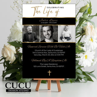 Funeral card online, Funeral invitation templates, In loving memory template canva, Funeral invite, Funeral card invitation online edit, Bereavement announcement cards,  Canva template, Funeral card, Funeral template, Loss of loved one, Printable funeral template, Funeral announcement, Sympathy cards, Death card, Celebration of life, In Loving memory template