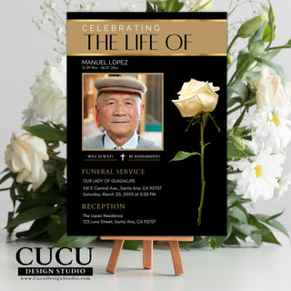 Funeral card online, Funeral invitation templates, In loving memory template canva, Funeral invite, Funeral card invitation online edit, Bereavement announcement cards,  Canva template, Funeral card, Funeral template, Loss of loved one, Printable funeral template, Funeral announcement, Sympathy cards, Death card, Celebration of life, In Loving memory template
