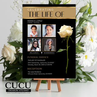 Funeral card online, Funeral invitation templates, In loving memory template canva, Funeral invite, Funeral card invitation online edit, Bereavement announcement cards,  Canva template, Funeral card, Funeral template, Loss of loved one, Printable funeral template, Funeral announcement, Sympathy cards, Death card, Celebration of life, In Loving memory template