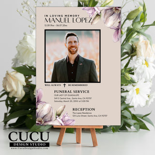 Funeral card online, Funeral invitation templates, In loving memory template canva, Funeral invite, Funeral card invitation online edit, Bereavement announcement cards,  Canva template, Funeral card, Funeral template, Loss of loved one, Printable funeral template, Funeral announcement, Sympathy cards, Death card, Celebration of life, In Loving memory template