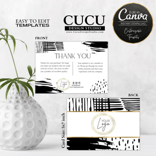Thank you card template, printable thank you card, small business thank you card, small business thank you card template, printable thank you card,  editable printable thank you card, thank you for supporting my small business card template, thank you for shopping small card, thank you for your support card template, business thank you card, business thank you note template, canva, canva templates, templates for sale, canva business templates, canva cards