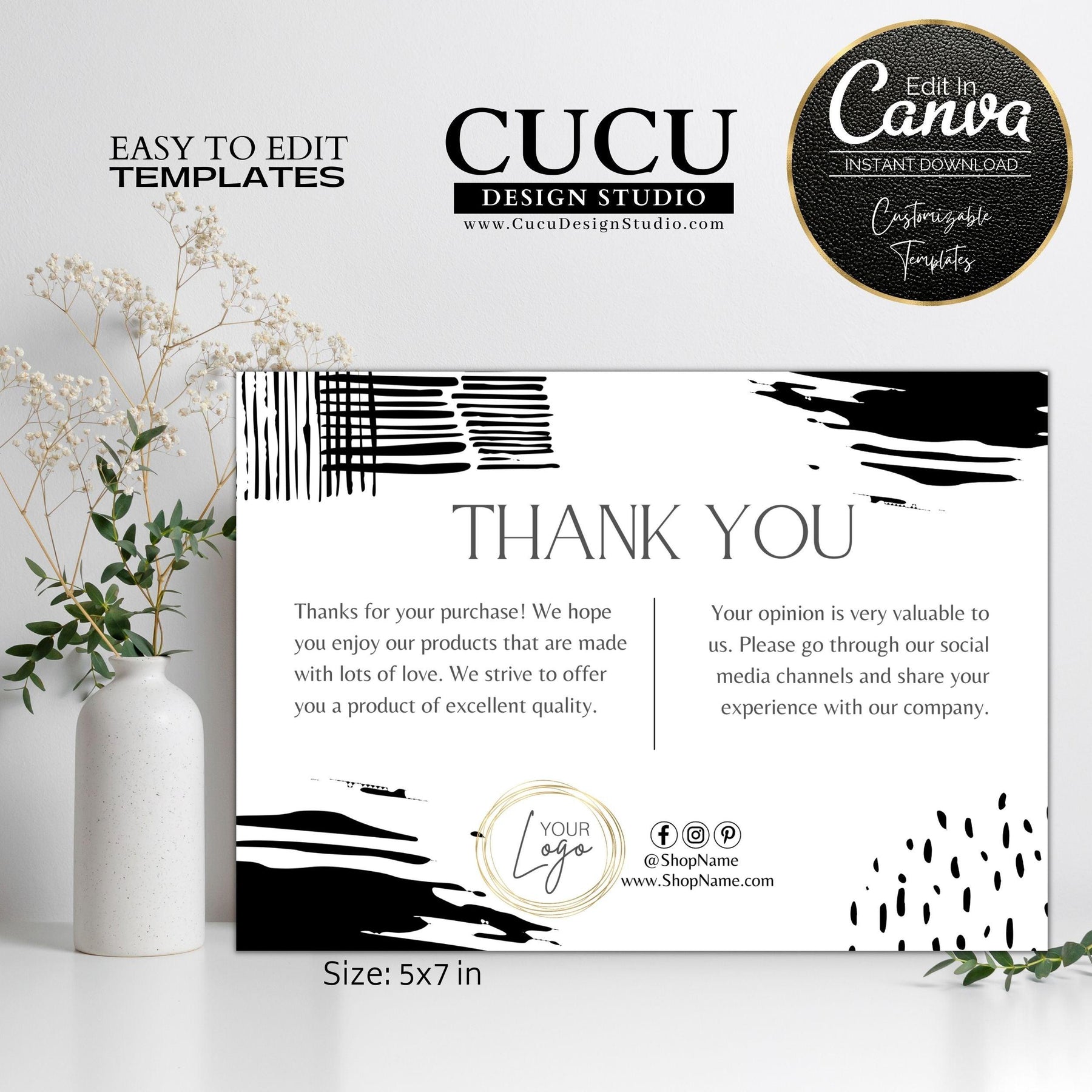 Abstract Thank You For Your Purchase Card Template – Cucu Design Studio abstract-thank-you-for-your-purchase-card-template-cucu-design-studio