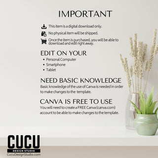Canva Thank You for Your Order Card Template  | BTC105_Eng - Cucu Design Studio