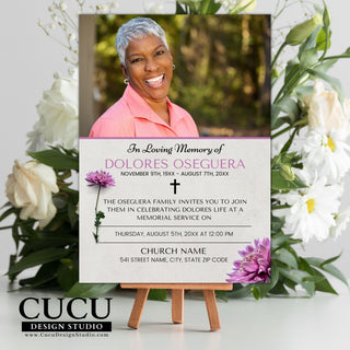 Funeral card online, Funeral invitation templates, In loving memory template canva, Funeral invite, Funeral card invitation online edit, Bereavement announcement cards,  Canva template, Funeral card, Funeral template, Loss of loved one, Printable funeral template, Funeral announcement, Sympathy cards, Death card, Celebration of life, In Loving memory template