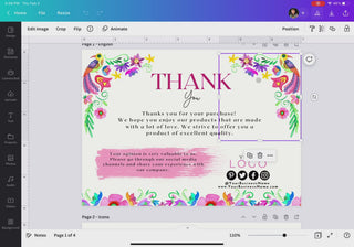 Canva thank you card template, Canva card, canva Template, Thank you card template, printable thank you card, small business thank you card, small business thank you card template, printable thank you card,  editable printable thank you card, thank you for supporting my small business card template, thank you for shopping small card, thank you for your support card template, business thank you card, business thank you note template, customer thank you card template,