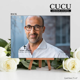 Canva template, Funeral card, Funeral template, Loss of loved one, Printable template, Sympathy cards, Death card, Celebration of life, Electronic funeral card, digital funeral card, downloadable funeral card, Cucu Design Studio, Canva Template