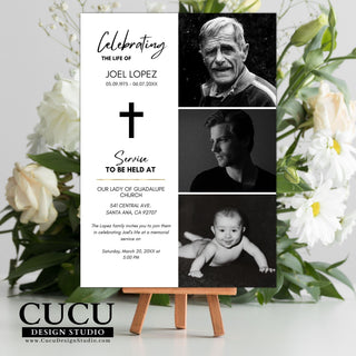 Funeral card online, Funeral invitation templates, In loving memory template canva, Funeral invite, Funeral card invitation online edit, Bereavement announcement cards,  Canva template, Funeral card, Funeral template, Loss of loved one, Printable funeral template, Funeral announcement, Sympathy cards, Death card, Celebration of life, In Loving memory template, canva templates, canva templates Spanish, canva funeral cards, canva funeral cards Spanish