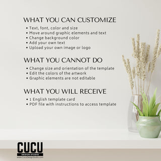 Mexican Inspired Customer Thank You Card | BTC108_Eng - Cucu Design Studio