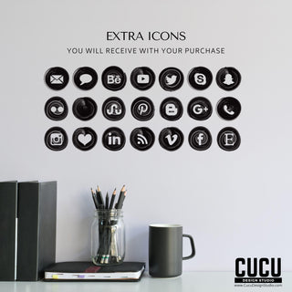 Mexican Inspired Customer Thank You Card | BTC108_Eng - Cucu Design Studio